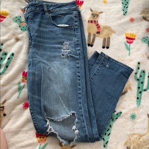 AE super stretch high rise jegging!